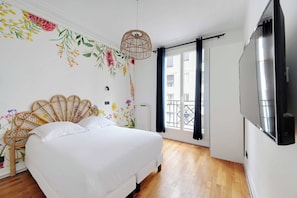 Appartement | 1 chambre, espace de travail pour ordinateur portable