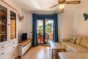 Apartment | Living room - Seaside Retreat With Pool & Terrace (Ayamonte)
