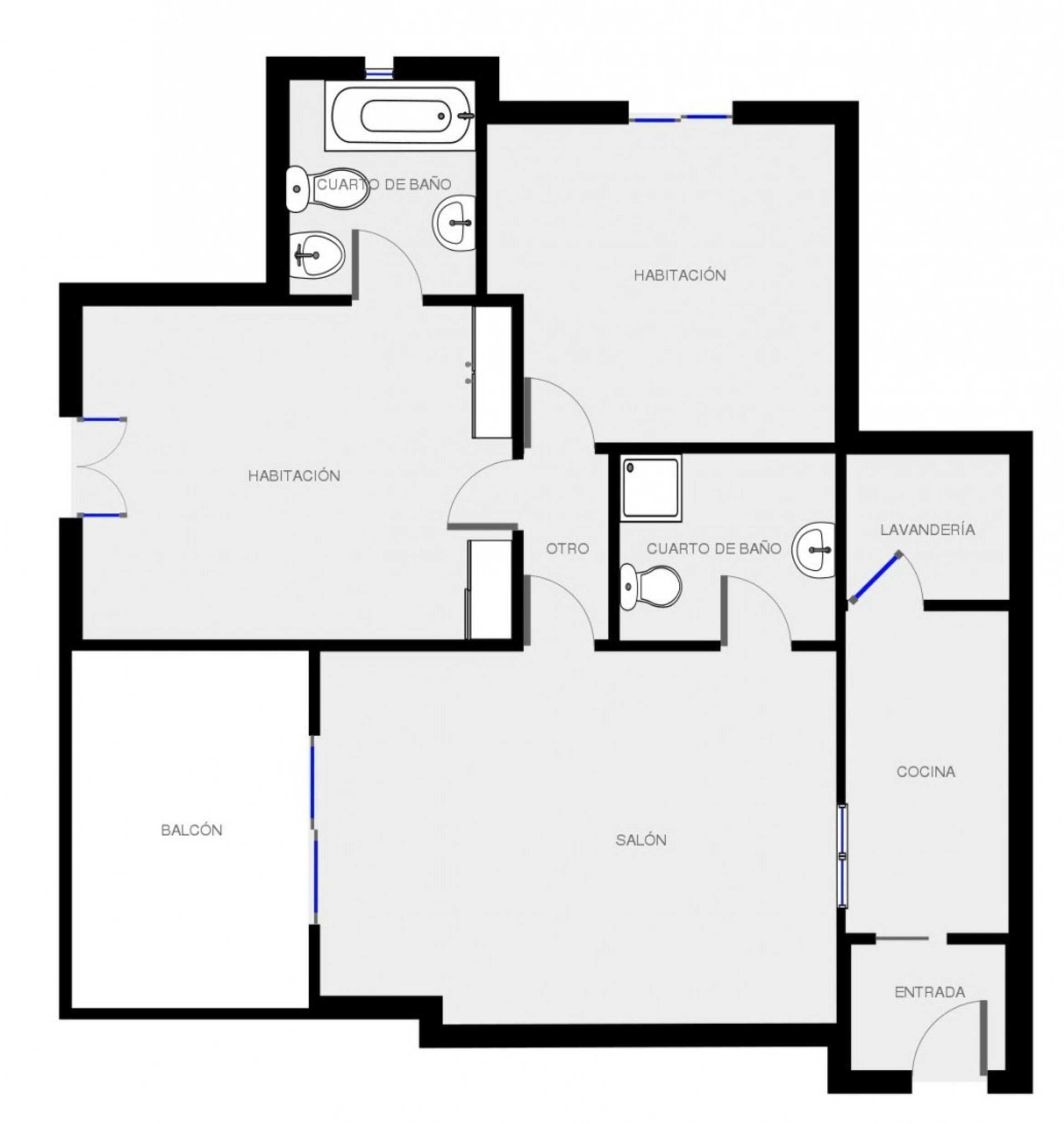 Planta do andar