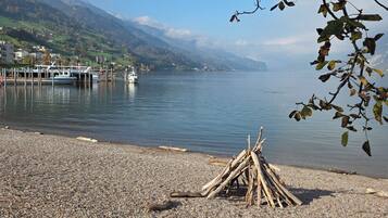 Accommodatie ligt op het strand