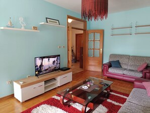 Smart TV, DVD player, books - Huge charming family apartment in downtown Podgorica (Podgorica)