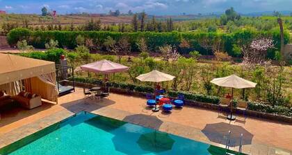 Villa Alnatura With Heated Pool Overlooking the High Atlas