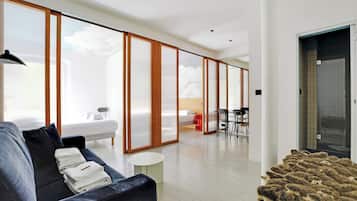 1 chambre, espace de travail pour ordinateur portable