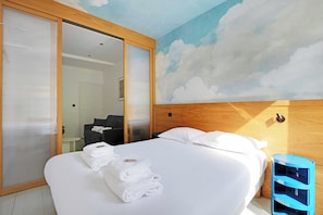 Appartement | 1 chambre, espace de travail pour ordinateur portable