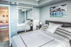 1 chambre, fer et planche à repasser, Wi-Fi, draps fournis