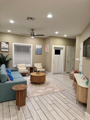 Living area - North Padre Island Townhome in Corpus Christi (Corpus Christi)