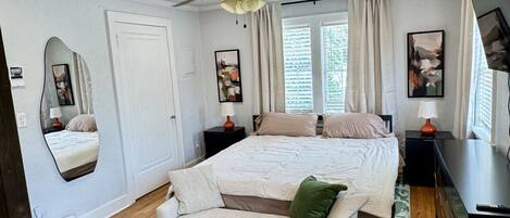 1 chambre, bureau, fer et planche à repasser, Wi-Fi gratuit