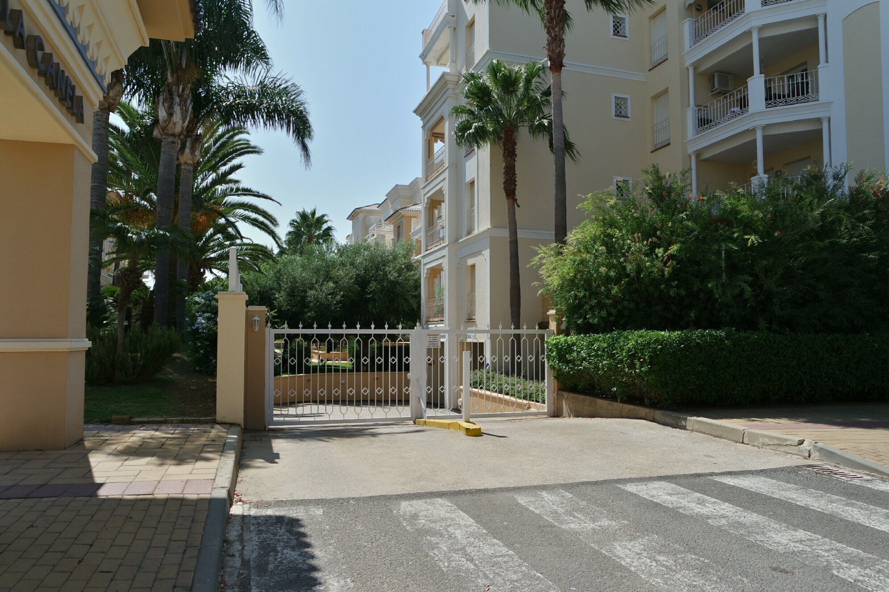 Enceinte de l’hébergement