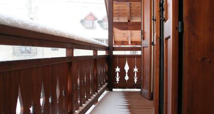 Chalet Béraud, in the center of the village of Monetier Les Bains, Serre-Chevalier 1500