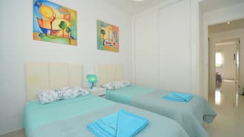 Apartemen | 2 kamar tidur dan setrika/meja setrika