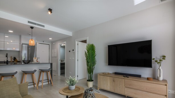 Living room - Coastal Getaway in Isla Canela (Ayamonte)