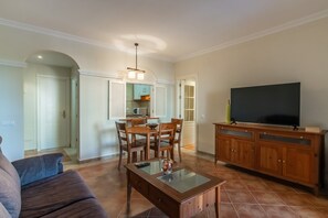 Living room - Apartment With Terrace and Pool Access (Ayamonte)