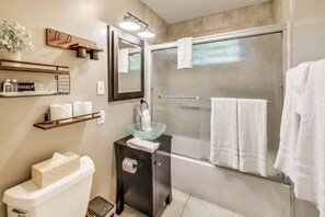Hair dryer, towels