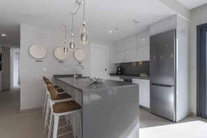 Apartment | Private kitchen - Family Retreat With Shared Pool (Ayamonte)