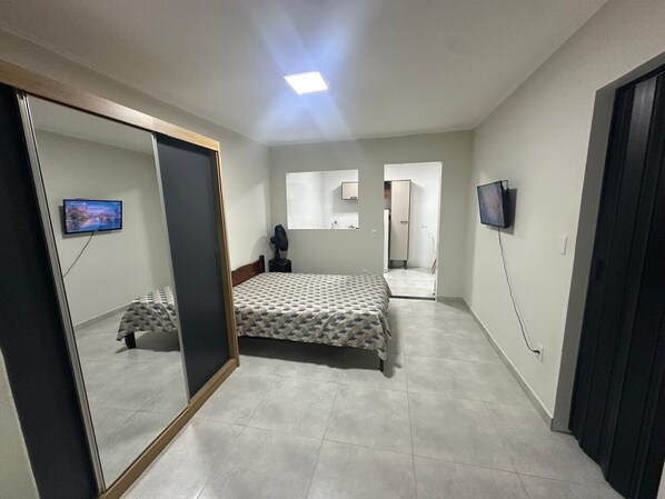 2 bedrooms, WiFi - Kitnet for 3 people, near the center of Mauá (Mauá)