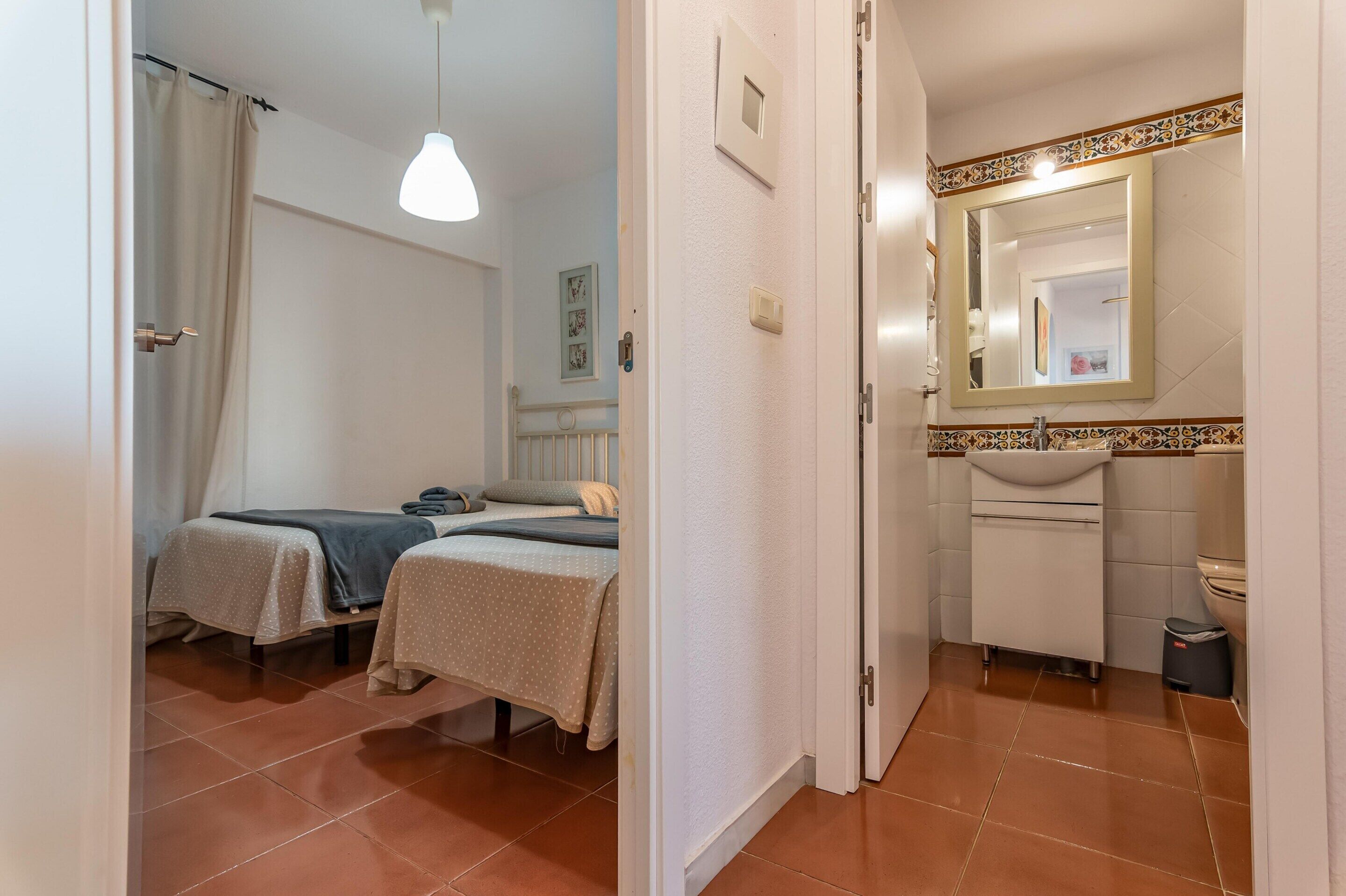 Appartement | 2 slaapkamers, een strijkplank/strijkijzer