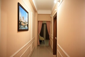 Superior Quadruple Room, Balcony, Hill View | Floor plan - The Travellers Club (Guwahati)