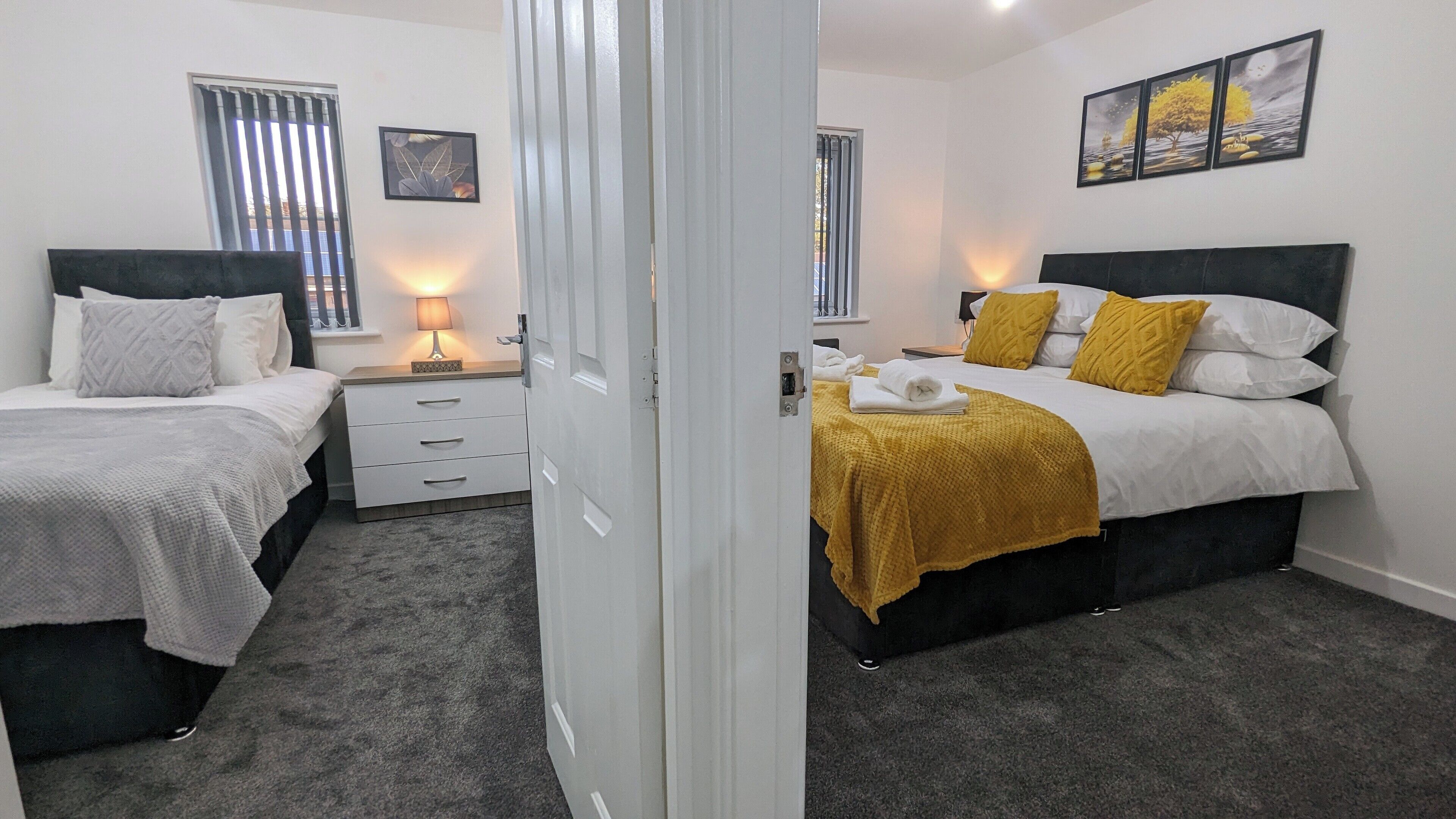 4 phòng ngủ, truy cập Internet không dây miễn phí, bộ trải giường 