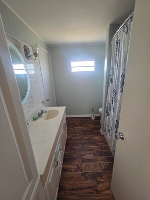 Towels, soap, toilet paper
