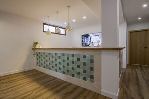Apartment | Reception - Aparthotel Room With bar Terrace (Ayamonte)