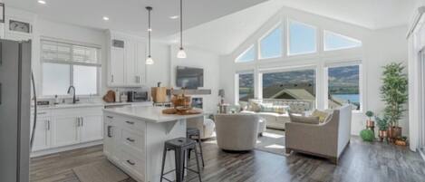 TV connectée, cheminée