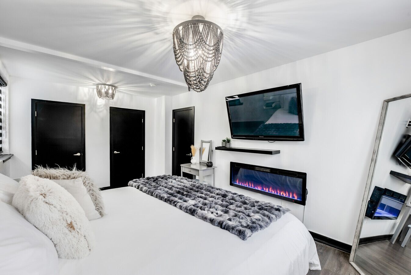 1 間睡房、熨斗/熨衫板、免費 Wi-Fi、床單