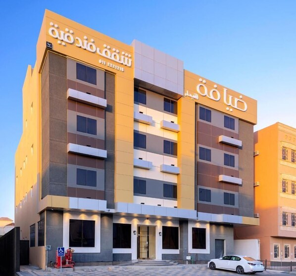 Fassade der Unterkunft