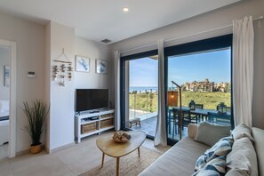 Living room - Beachfront Isla Canela Apartment (Ayamonte)