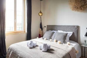 Leilighet | 2 soverom, strykejern/-brett og sengetøy