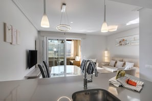 Apartment | Private kitchen - Beachfront Penthouse in Isla Canela (Ayamonte)