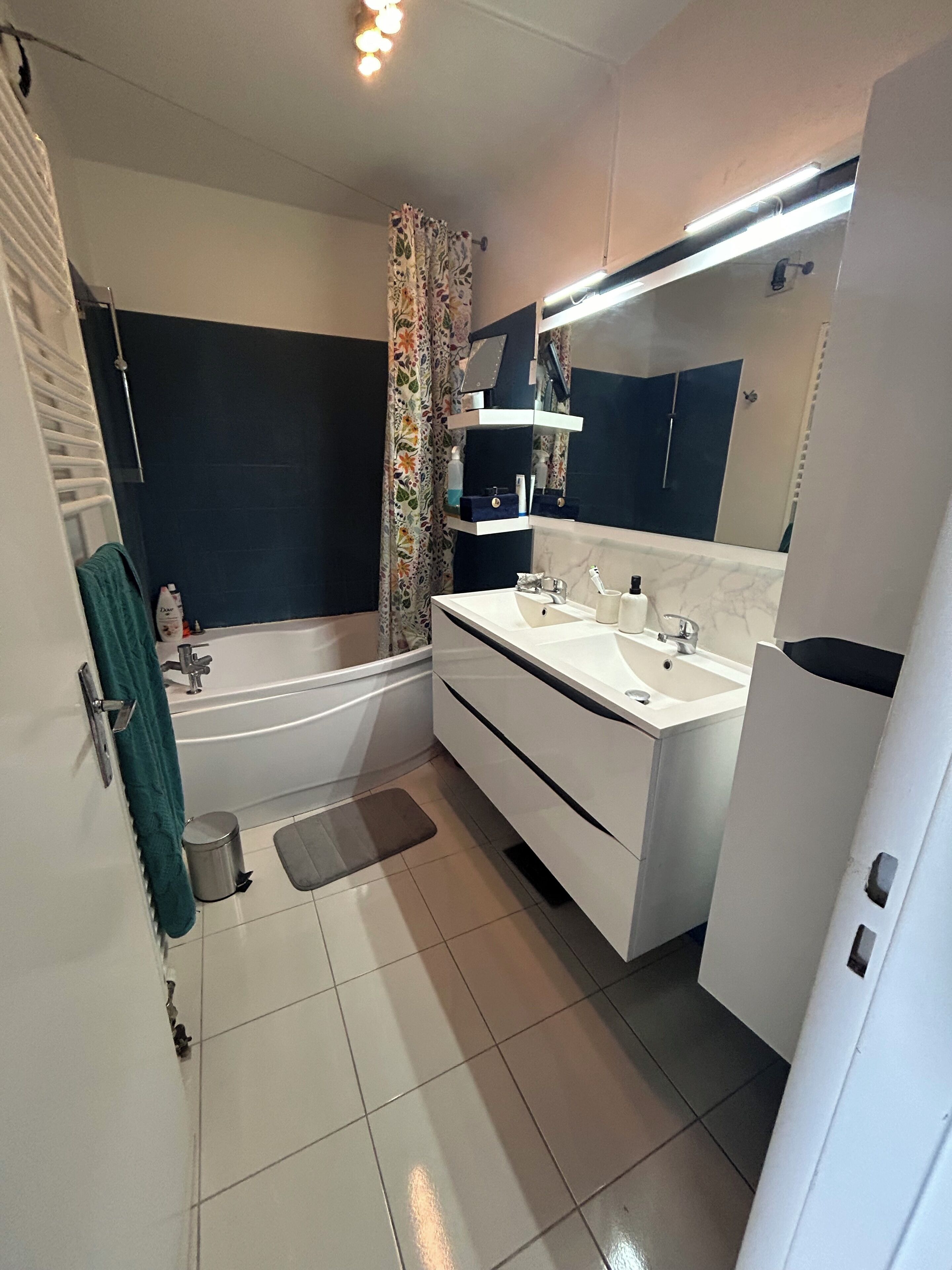 Towels, soap, toilet paper