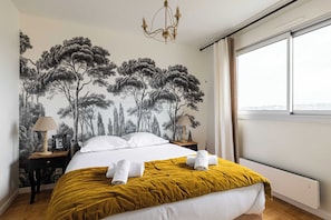 Apartment | 1 bedroom, iron/ironing board, bed sheets