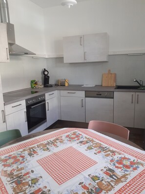 Oven, stovetop, dishwasher