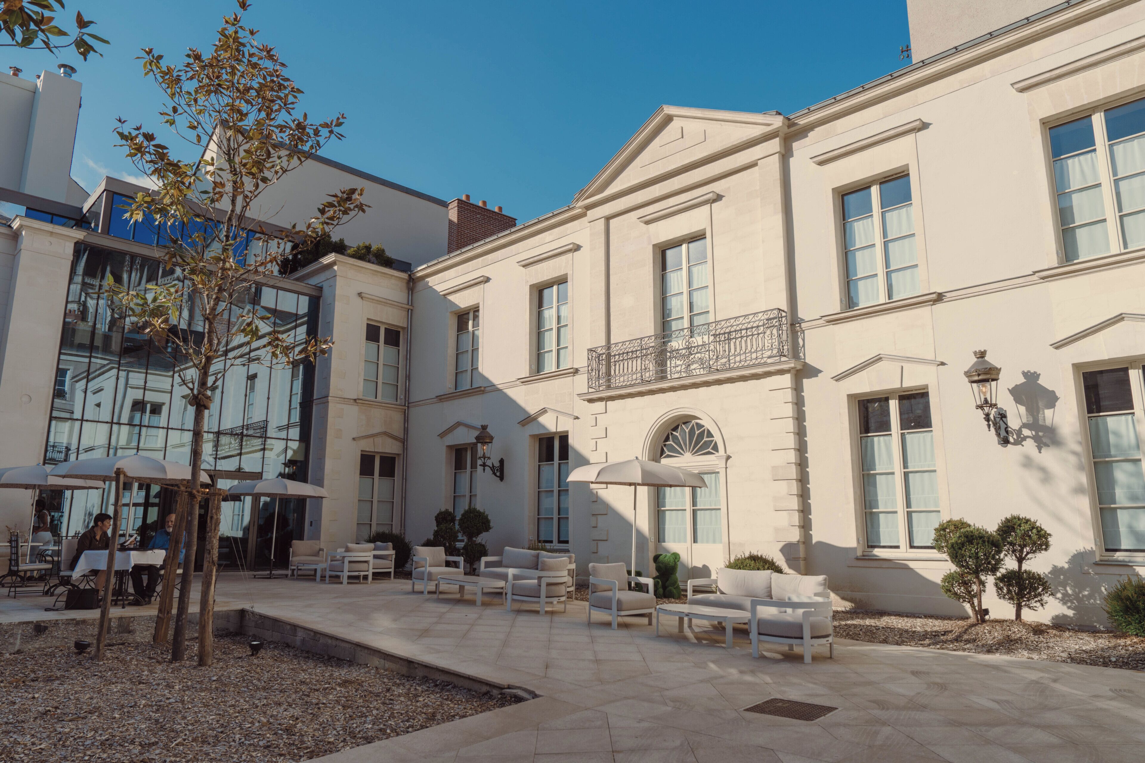 Façade de l’hébergement