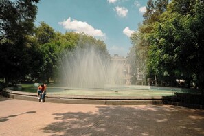 Pool - Stylish Loft w Balcony in the Heart of Roma Norte (Mexico City)