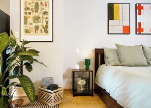 1 bedroom, desk, iron/ironing board, free WiFi - Bright Loft w/Balcony in the Heart of Roma Norte (Mexico City)