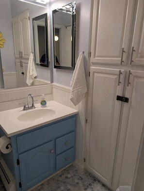 吹风机、毛巾、肥皂、卫生纸