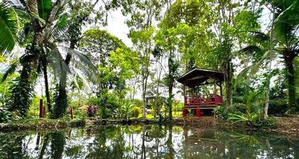 Tropical Cabin Near La Fortuna - Private Pool & BBQ Oasis