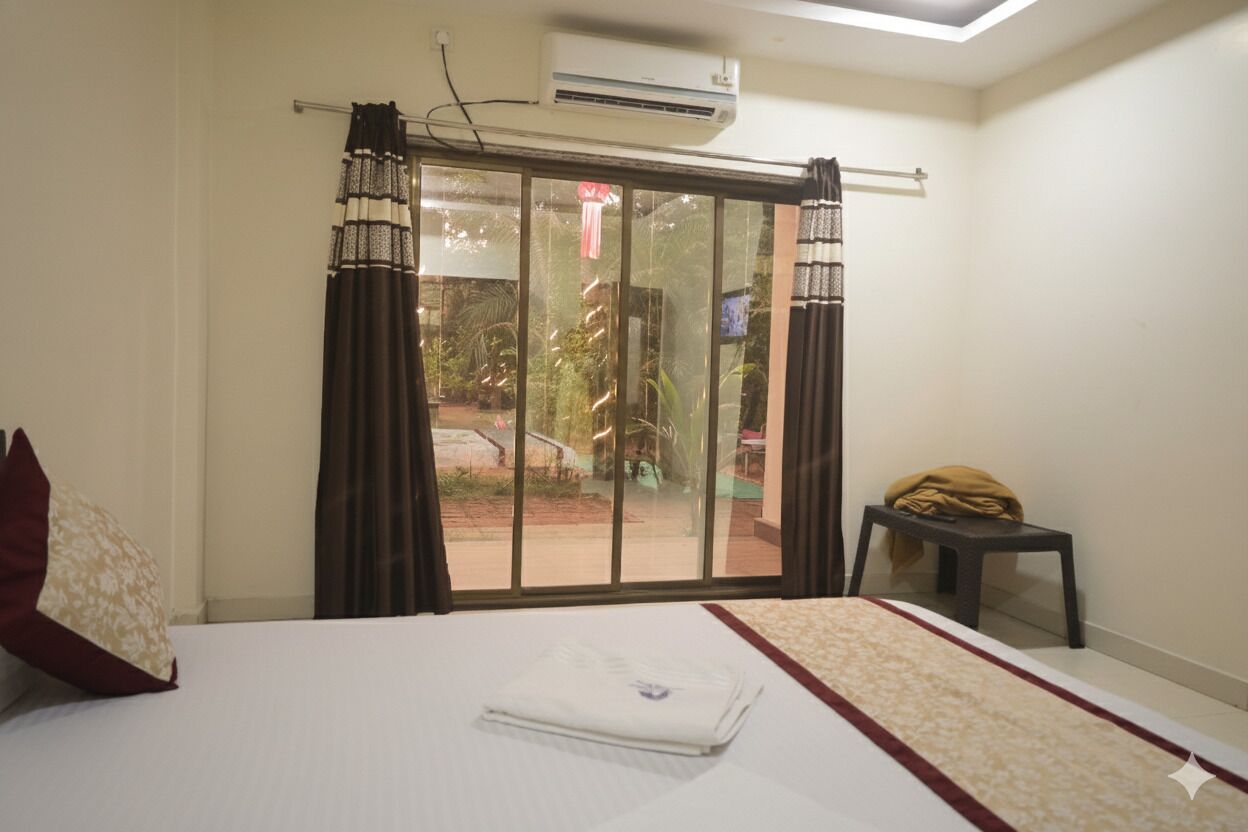 Deluxe-Doppel- oder -Zweibettzimmer, Gartenblick