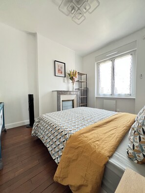 1 makuuhuone, silitysrauta/-lauta, Wi-Fi, vuodevaatteet