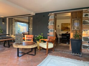 Interior - La Quinta Luna with heated pool - Malinalco, Mexico's magical town (Malinalco)