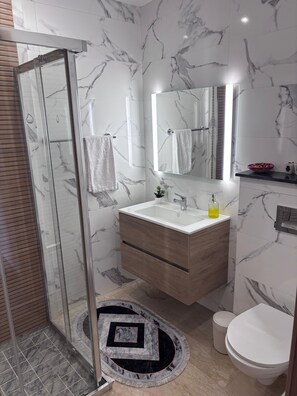 Towels, toilet paper