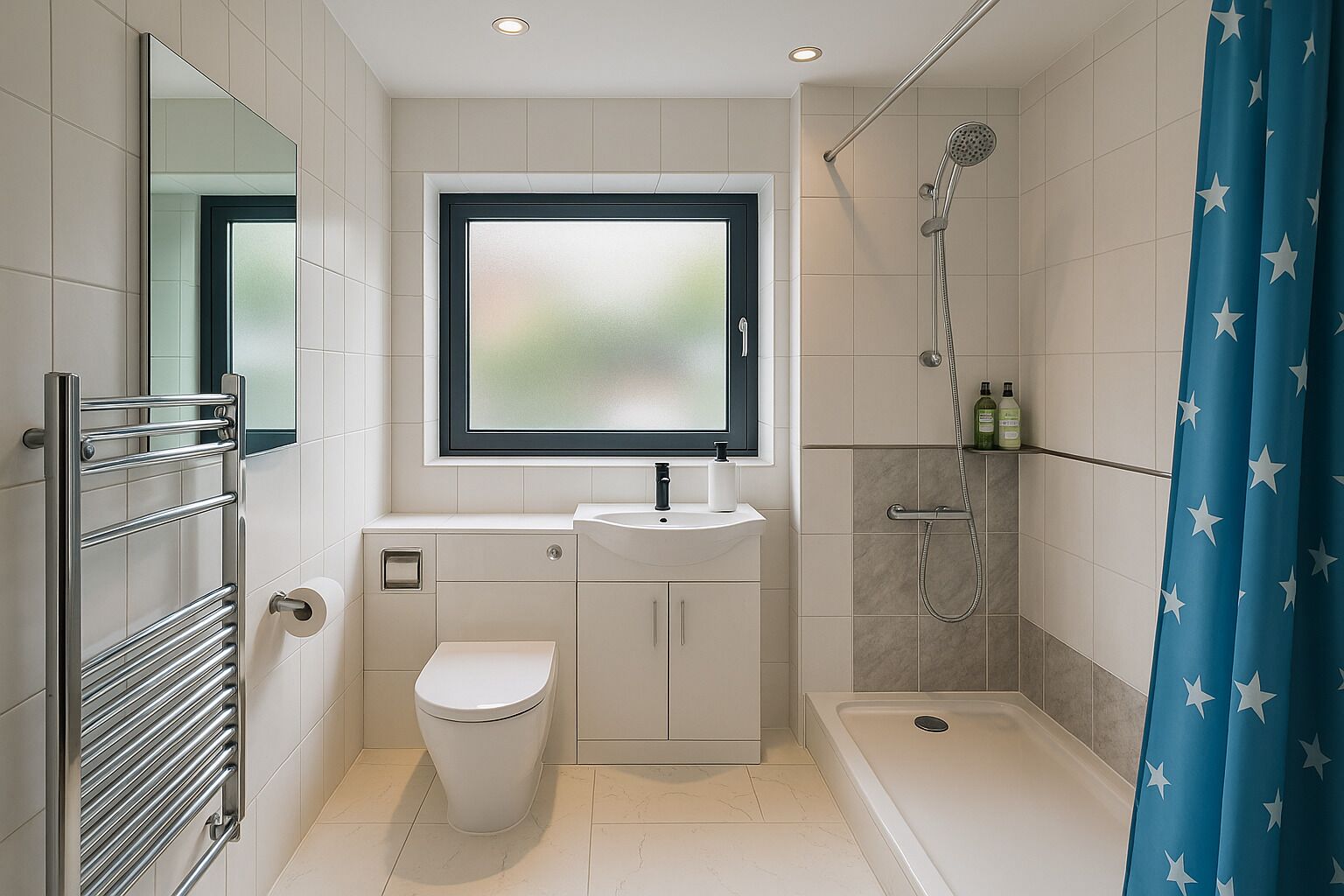 Apartamento conforto | Banheiro | Produtos de toalete biodegradáveis 