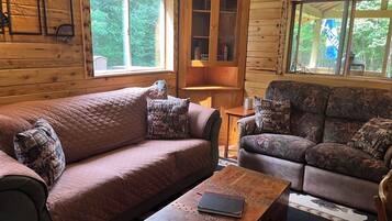 TV, lettore DVD, libri