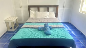 1 bedroom, iron/ironing board, travel crib, free WiFi