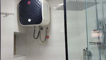Towels, soap, toilet paper