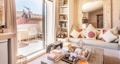 Appt Moderne- Ac-2br-3p - Beach 5min-st-tropez