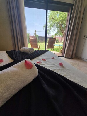 3 bedrooms, iron/ironing board, WiFi, bed sheets - Villa l'arganier - Not overlooked (Eddir)