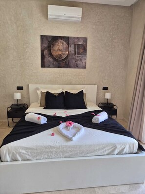 3 bedrooms, iron/ironing board, WiFi, bed sheets - Villa l'arganier - Not overlooked (Eddir)