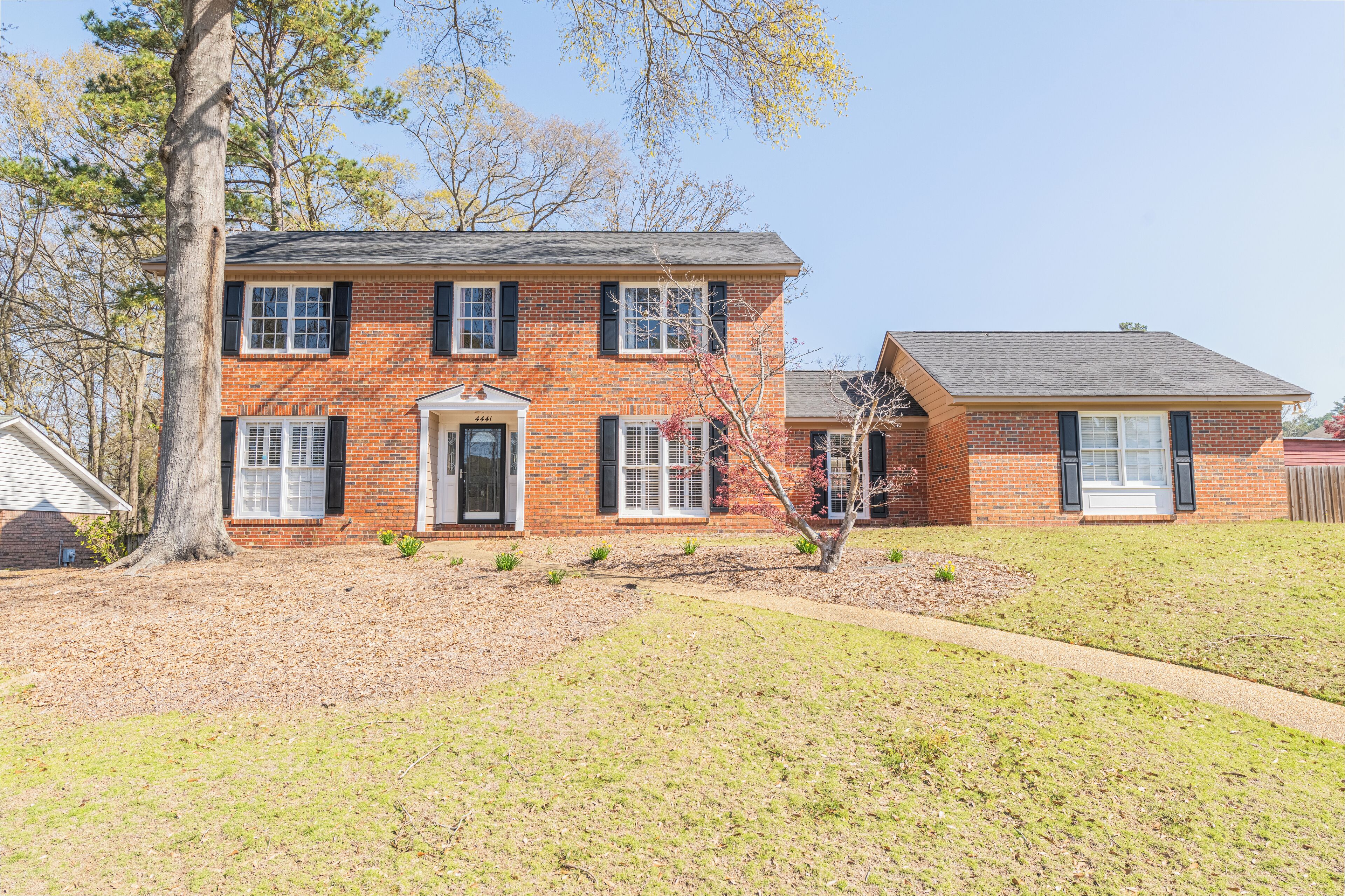 Fassade der Unterkunft